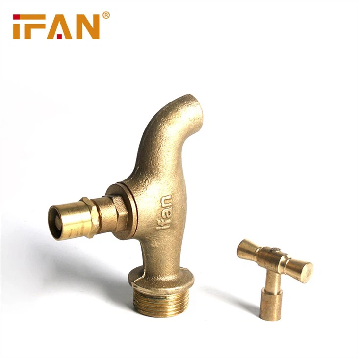 Grifo de Agua 1/2" 3/4" Grifo de Latón