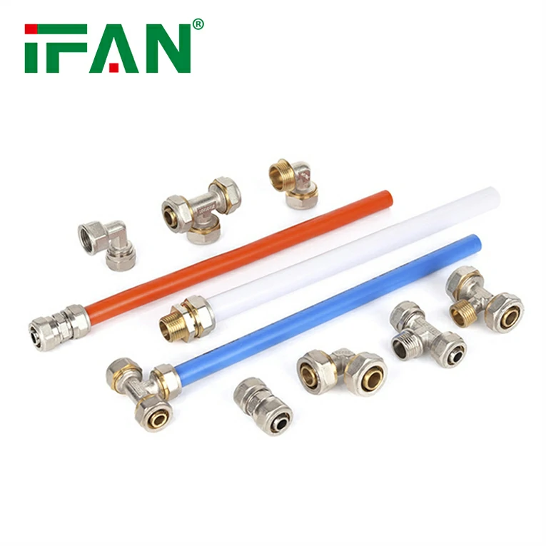 Accesorios de compresión de latón PEX