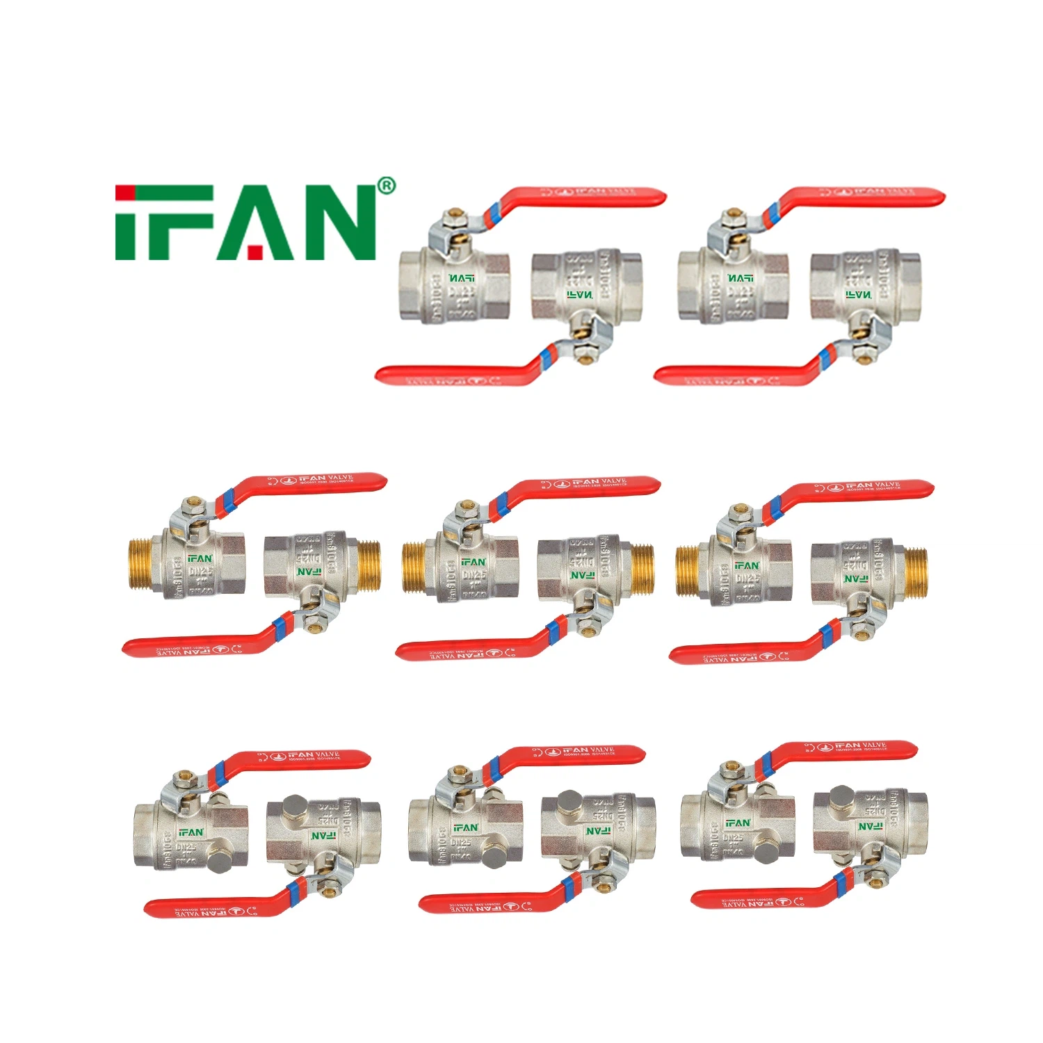 Resistencia de las válvulas de bola de latón a la degradación de la superficie