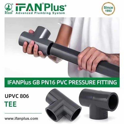 Racor de presión de PVC IFANPlus GB PN16