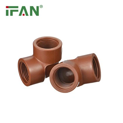 Conector PPH marrón de 1/2"-2"
